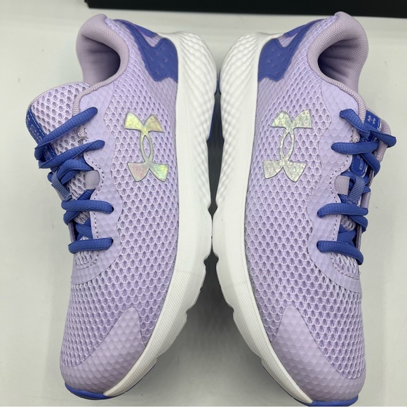 Under ArmourCharged Rogue Youth 3 (Big Kid) Purple Violet New In Box - Picture 9 of 14